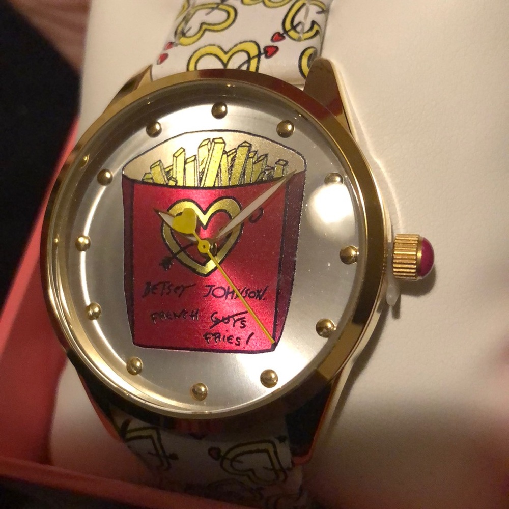 Betsey Johnson xox betsey watch
